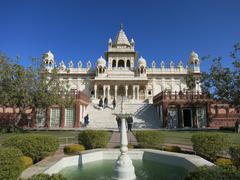 Exterior view of the Jaswant Thada monument