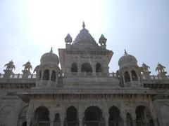 Jaswant Thada marble cenotaph in Jodhpur, Rajasthan