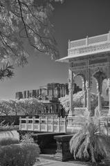 Mehrangarh Fort viewed from Jaswant Thada in Jodhpur