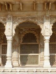 Jaswant Thada arcade detail in Jodhpur, Rajasthan