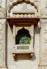 Detail of a window at Jaswant Thada cenotaph in Jodhpur, Rajasthan