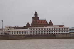 Pragmahal Palace in Bhuj with Italian Gothic architecture and clock tower