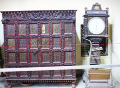 Salters Weighing Machine and King's trunk at Rajmahal Palace Bhuj