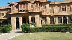 Lalgarh Palace with intricate architectural details