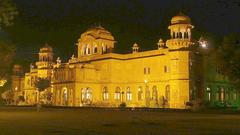 Lalgarh Palace in Bikaner, Rajasthan, India