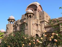 Lalgarh Palace in Bikaner, Rajasthan, India