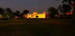 Lallgarh Palace, a heritage hotel in Bikaner, Rajasthan, India