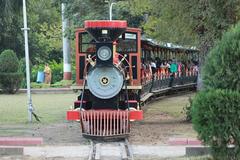 Joy train at Sayajibaug Vadodara