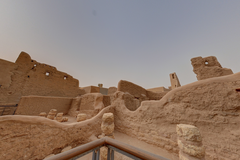 inside Salwa Palace in Diriyah, Saudi Arabia