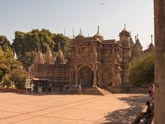 Hathee Singh Jain Temple in Ahmedabad, India