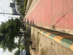 Cycleway Footpath on Taj Expressway Service Road in Noida