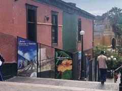 Collapsed building in Jirón Zepita, Barranco