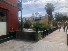 Vista desde el Jr. Zépita del Puente de los Suspiros y la Ermita de Barranco