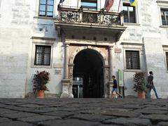 Palazzo Thun facade in Italy