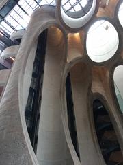 Cross-section of the shafts inside Zeitz MOCAA