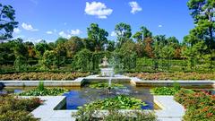 Heritage Gardens at Retiro Park in Madrid