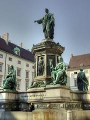 public art in Augustine Platz, Vienna