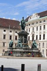 Belvedere Palace in Vienna on a sunny day