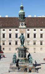 Kaiser Franz I Monument Hofburg Vienna