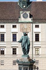 Monument of Emperor Franz I in Hofburg, Vienna