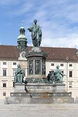 Monument of Kaiser Franz I at Hofburg in Vienna