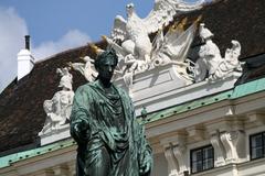 Monument of Emperor Franz I of Austria in Hofburg Palace, Vienna