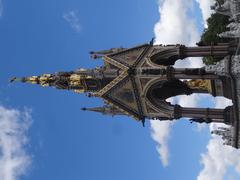 Albert Memorial in Kensington Gardens, London