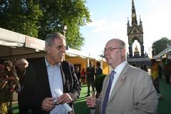 Foreign Office Minister Alistair Burt at Algeria exhibit in Kensington Gardens