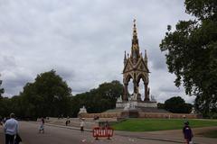 Albert Memorial in Kensington Gardens