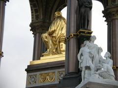 Commerce group of the Albert Memorial