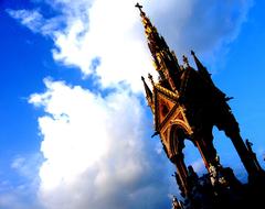 Albert Memorial in Kensington Gardens, London