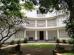 Modern Art Gallery at Kerala Museum exterior