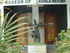 Statue of Parasu Rama in front of Museum of Kerala History in Edappilly