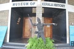 Statue of Parasurama at Kerala Museum Edappally Kochi Kerala India