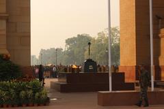 Amar Jawan Jyoti memorial at Rajpath, New Delhi