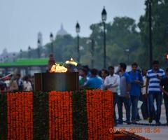 Amar Jyoti Jawan monument in New Delhi