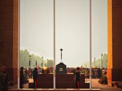 Amar Jawan Jyoti memorial in New Delhi