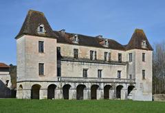 Former house of the abbot at Chancelade Abbey, France