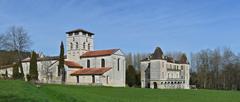 Chancelade Abbey southeast view, 2014