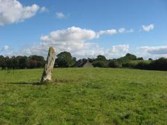 Standing stone at Rathiddy