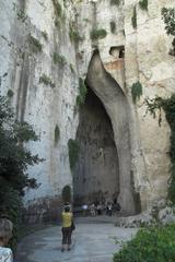 Ear of Dionysios in Neapolis Archaeological Park of Syracuse