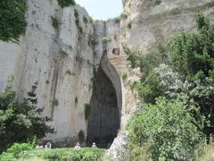 Ear of Dionysius cave in Syracuse, Sicily