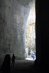 Archaeological park in Syracuse, Sicily, Italy