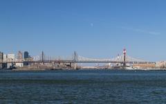 Queensboro Bridge and Roosevelt Island Bridge in New York City