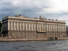 Marble Palace in Saint Petersburg viewed from Neva River