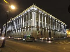 Marble Palace at night