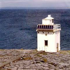 Black Head Lighthouse at The Burren along the R477 coast road