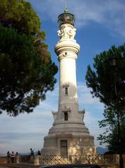 Janiculum Lighthouse on Janiculum Hill in Rome