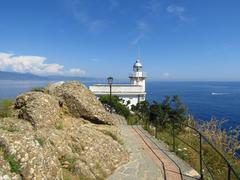 Portofino lighthouse in Italy