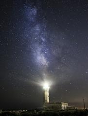 Milky Way over Plemmirio, Syracuse